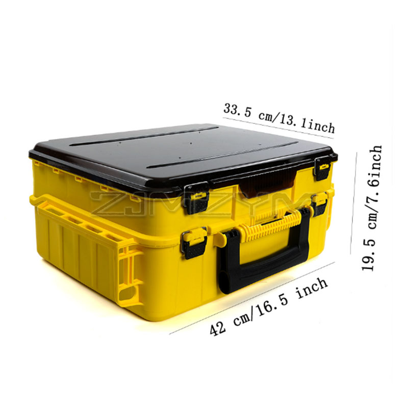 Fishing Equipment Price - Tragbare Doppelschichtige Angelbox mit Herausnehmbaren Trennwänden