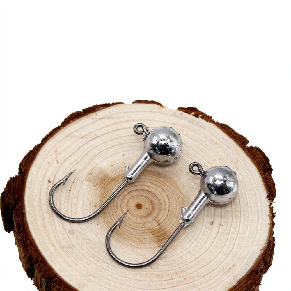 Fishing Equipment Essentials - Scharfe Jigging-Haken, Angelausrüstung für weiche Kunstköder,