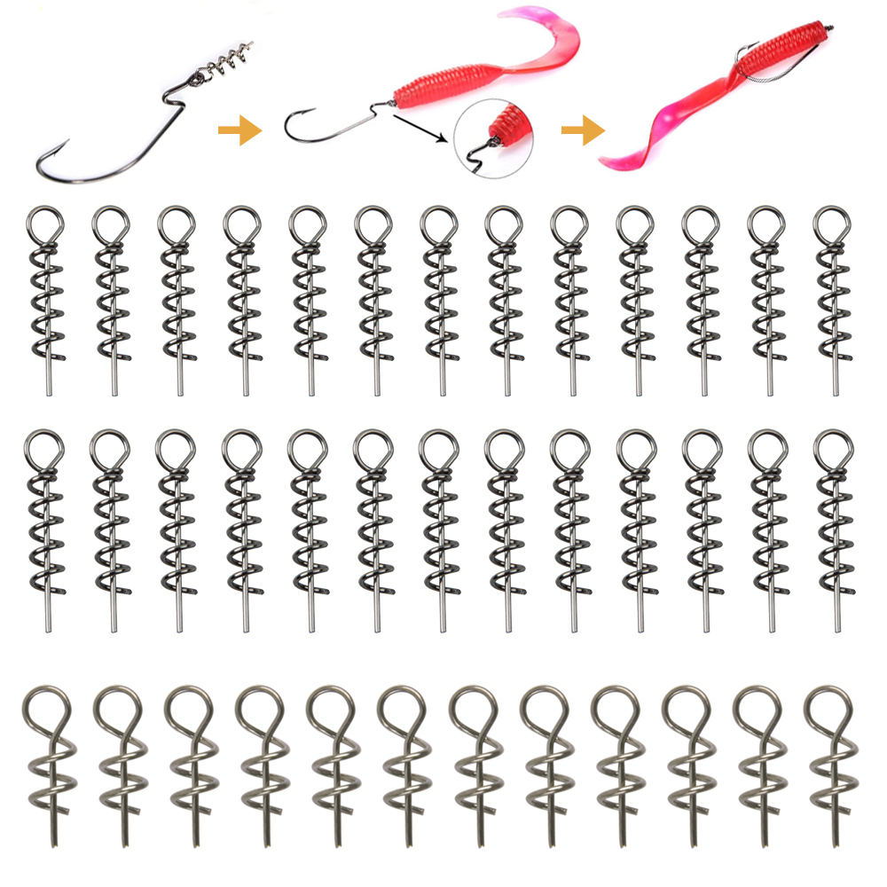 30 stücke Edelstahl Frühling L – Fishing Equipment Cheap Bewertung und Preis